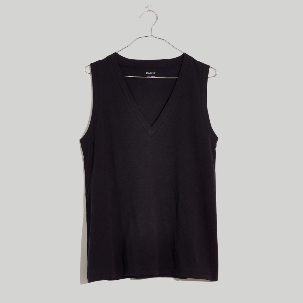 Madewell Black Tank